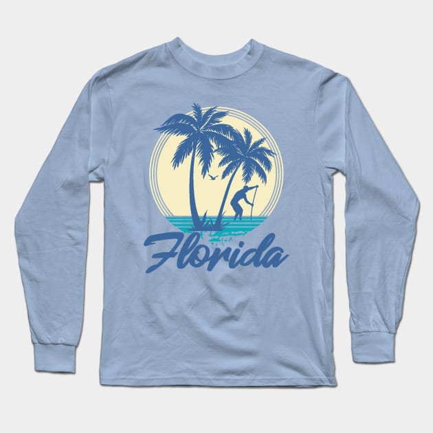 Florida Long Sleeve T-Shirt by Etopix